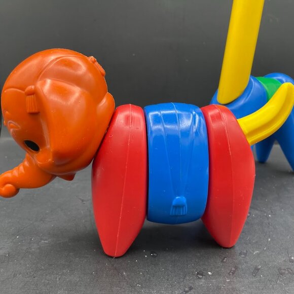 Vintage Tupperware Tupper Toys Zoo it Yourself Animals Giraffe Elephant 10 Piece - Picture 4 of 14